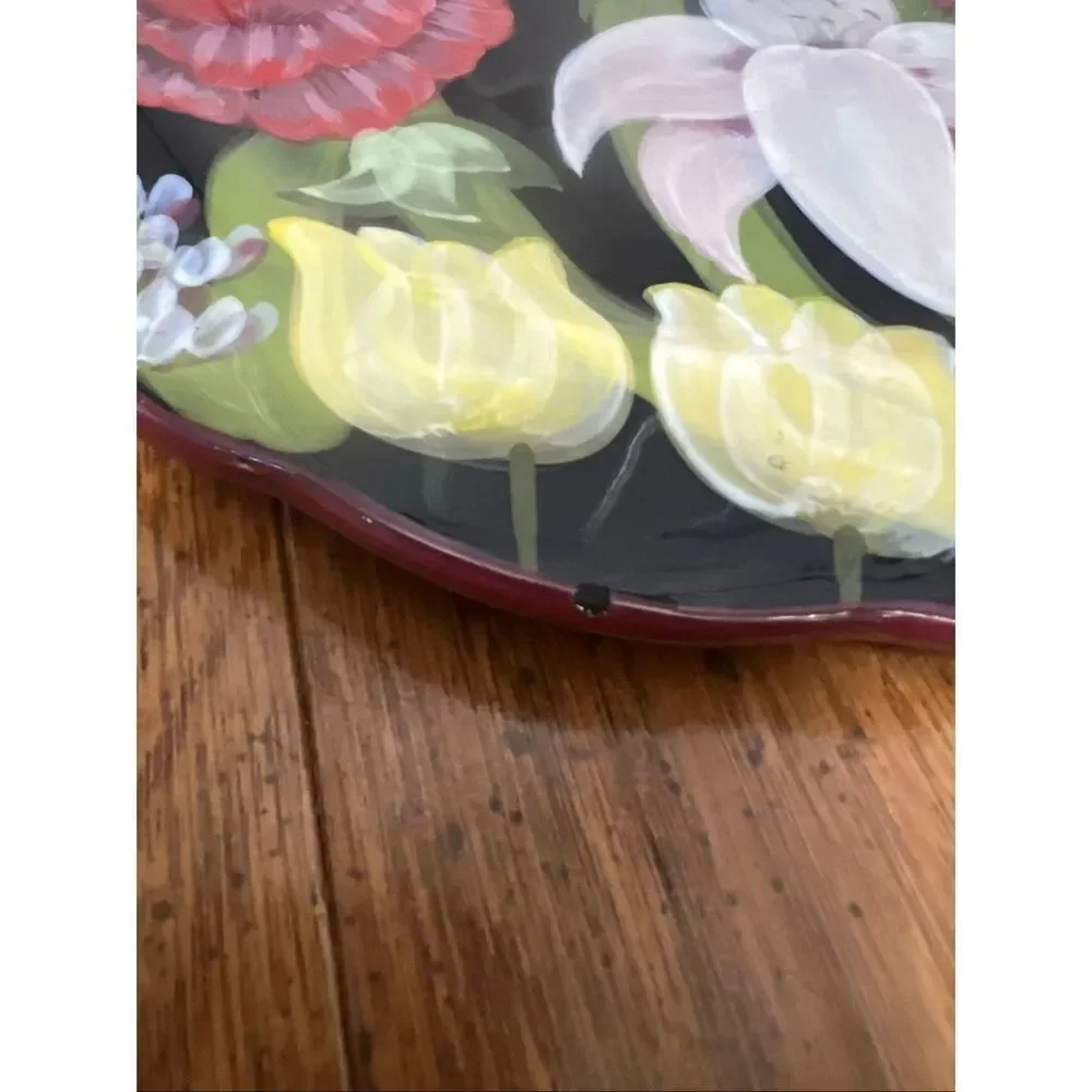 LESAL STUDIO Certified International Round Plate Serving Platter